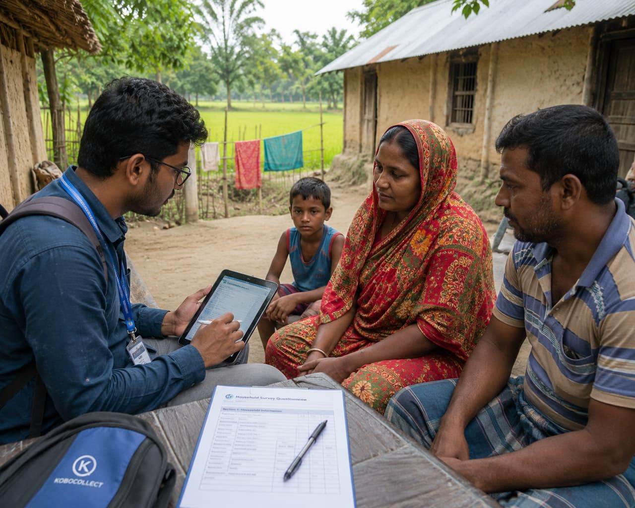 Field Survey Methodology for Socioeconomic Mapping in Rural Bangladesh