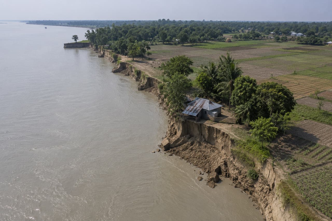 UAV Survey of Padma Riverbank Erosion: Mapping Bangladesh’s Vanishing Shorelines