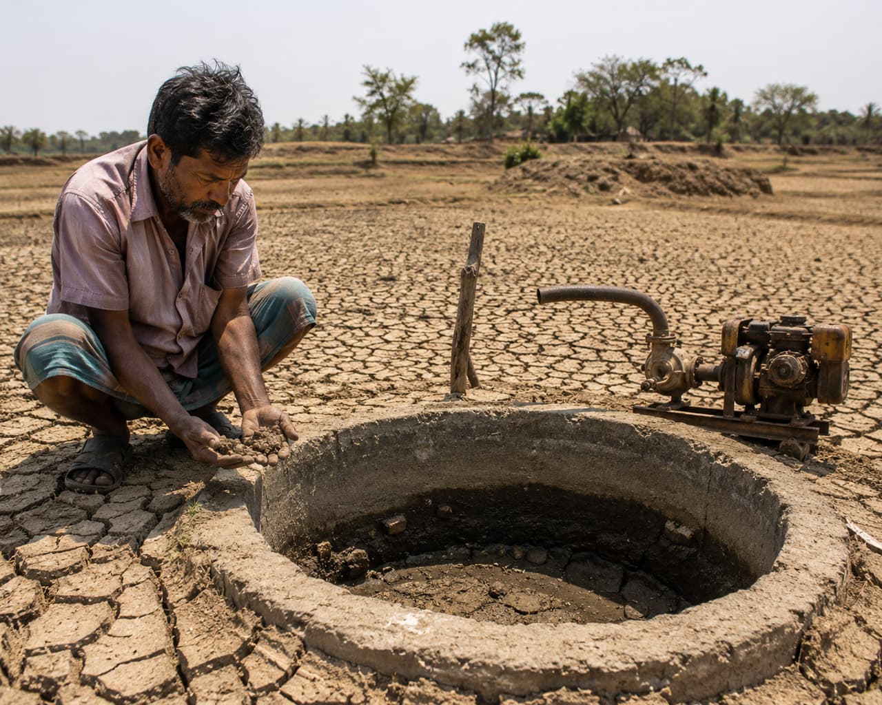 Groundwater Depletion in the Barind Tract: Hydrogeological Crisis in Northwest Bangladesh
