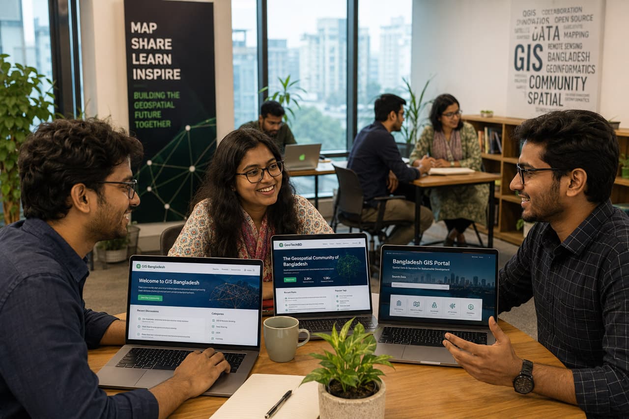 Top Online GIS Communities Every Bangladeshi Geo Professional Should Join