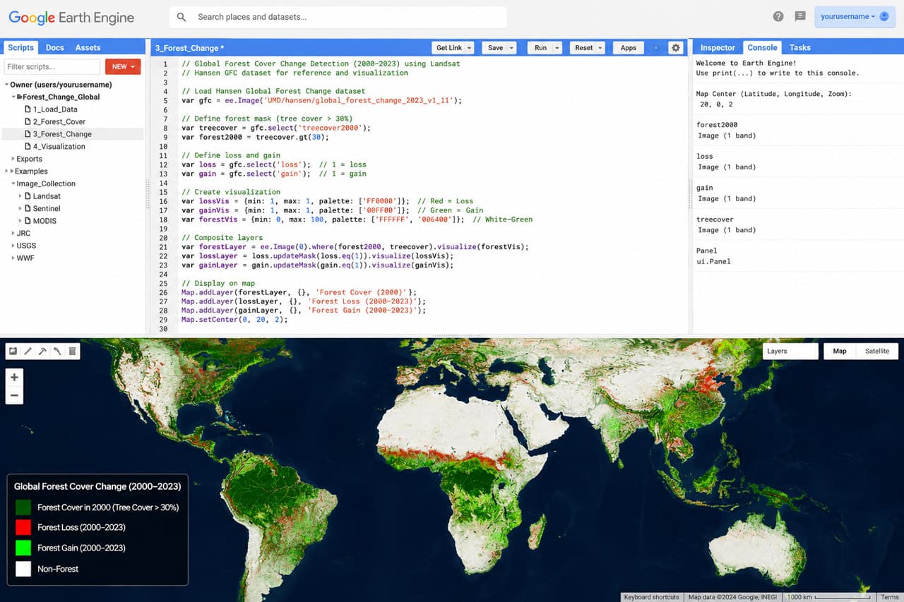 Google Earth Engine for Beginners: Cloud-Based Remote Sensing at Planetary Scale