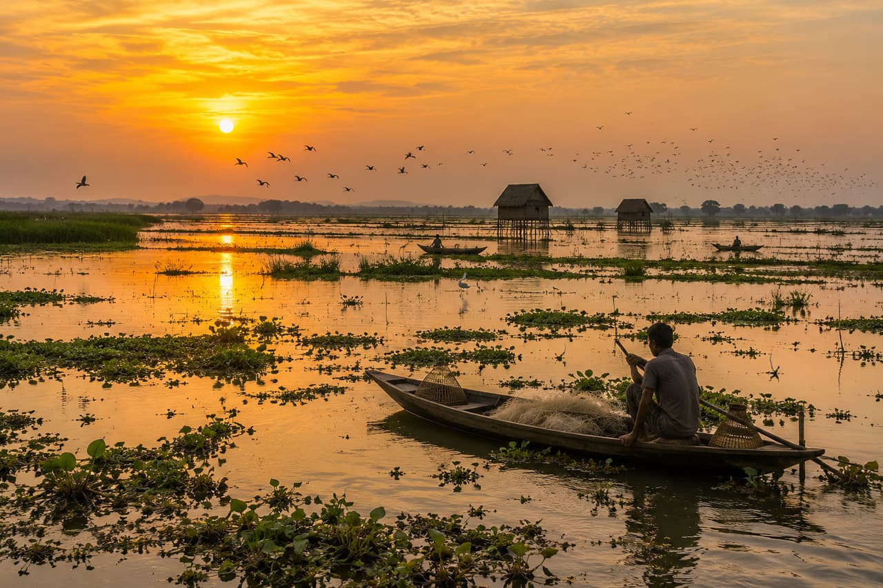 Haor Wetlands of Sylhet: Hydrology and Ecology of Bangladesh’s Seasonal Floodplains