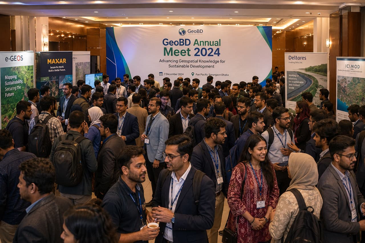 GeoBD Annual Meet 2024: Bangladesh’s Geo Community Comes Together in Dhaka